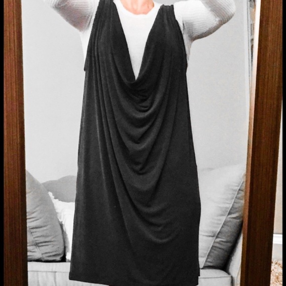 Free People “Pillow Talk” Plunging neckline Modal Mini Dress Med. - Picture 5 of 9